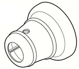Pfister Polished Chrome Ashfield Showerarm Flange 940-525A