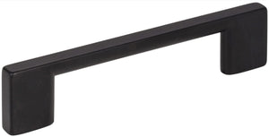 Jeffrey Alexander 635-96MB-25 25-Pack of the 96 mm Center-to-Center Matte Black Square Sutton Cabinet Bar Pull