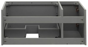 Fresca FCB6136GR-UNS-R Fresca Lucera 36" Gray Wall Hung Undermount Sink Modern Bathroom Cabinet - Right Version