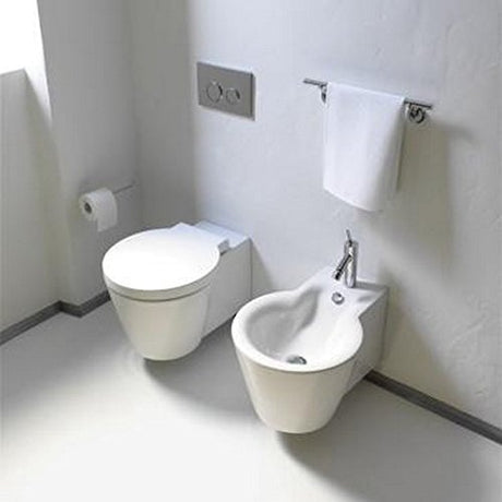 Duravit 02100900921 white Toilet wall mounted Starck 1 washdown model, US-Version, WG, Large
