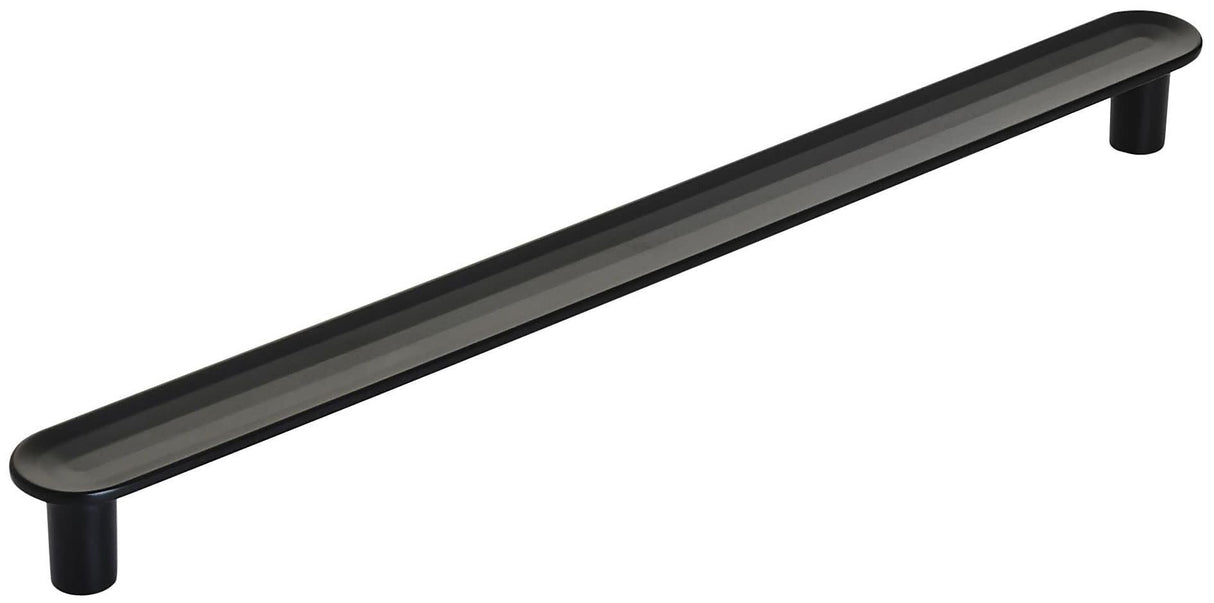 Amerock Cabinet Pull Matte Black 7-9/16 inch (192 mm) Center to Center Concentric 1 Pack Drawer Pull Drawer Handle Cabinet Hardware