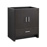 Fresca FCB9430DGO Fresca Imperia 30" Dark Gray Oak Free Standing Modern Bathroom Cabinet