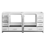 Fresca FCB9472WH Fresca Imperia 72" Glossy White Free Standing Double Sink Modern Bathroom Cabinet