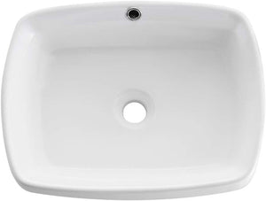 Fresca Bellezza White Vessel Sink FVS6119WH