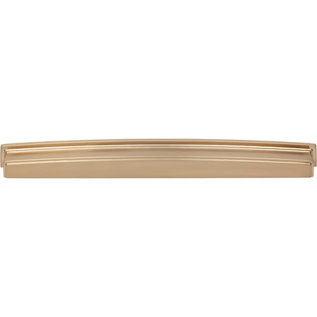 Jeffrey Alexander 141-305SBZ 305 mm Center Satin Bronze Square-to-Center Square Renzo Cabinet Cup Pull