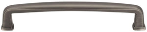 Jeffrey Alexander 1092-128AB 128 mm Center-to-Center Brushed Antique Brass Square Milan 1 Cabinet Pull