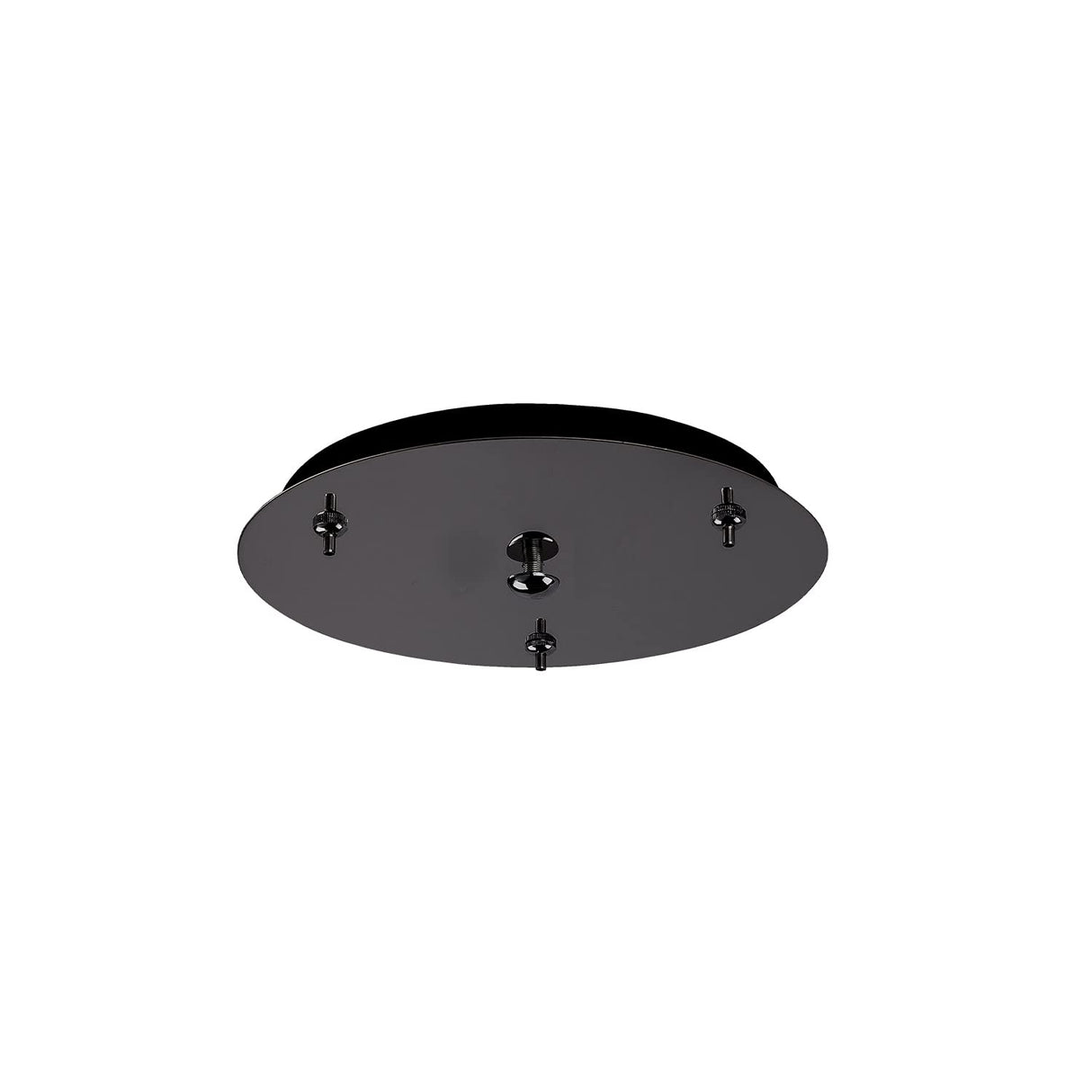 Kuzco CNP03AC-BC 3 Head Canopy SSL/SVT Wire BK-CHROME