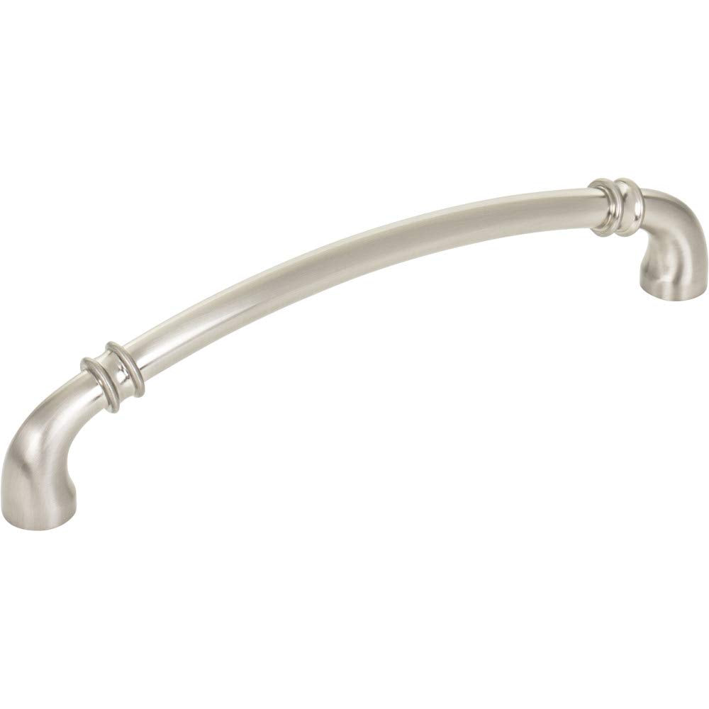 Jeffrey Alexander 445-160SN 160 mm Center-to-Center Satin Nickel Marie Cabinet Pull