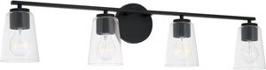 Capital Lighting 148641MB-537 Portman 4 Light Vanity Matte Black