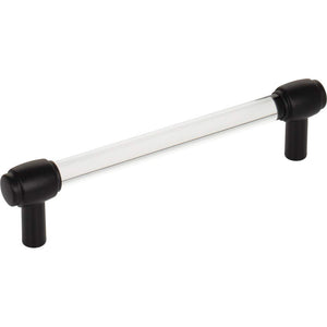 Jeffrey Alexander 775-128MB 128 mm Center-to-Center Matte Black Carmen Cabinet Bar Pull