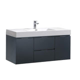 Fresca FCB8348GG-I Fresca Valencia 48" Dark Slate Gray Wall Hung Modern Bathroom Vanity