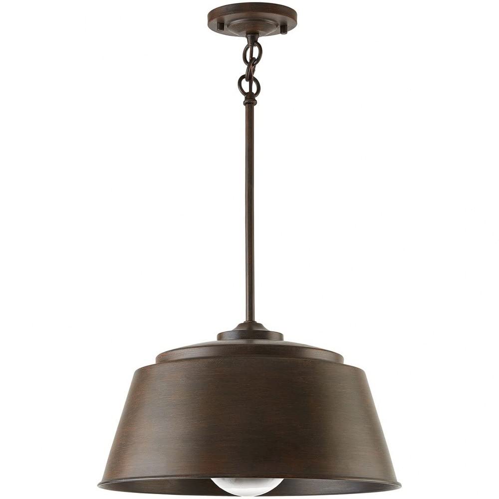 Capital Lighting 229111NG Tybee 1 Light Pendant Nordic Grey