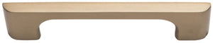 Jeffrey Alexander 286-96BNBDL 96 mm Center-to-Center Brushed Pewter Asymmetrical Leyton Cabinet Pull
