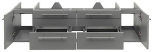 Fresca FCB6160ES-UNS Fresca Lucera 60" Espresso Wall Hung Single Undermount Sink Modern Bathroom Cabinet
