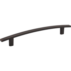 Elements 859-160MB 160 mm Center-to-Center Matte Black Square Thatcher Cabinet Bar Pull