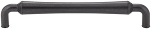 Jeffrey Alexander 537-160DMAC 160 mm Center-to-Center Distressed Oil Rubbed Bronze Barrel Bremen 2 Cabinet Pull