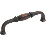 Jeffrey Alexander 278-128DBAC 128 mm Center-to-Center Brushed Oil Rubbed Bronze Audrey Cabinet Pull
