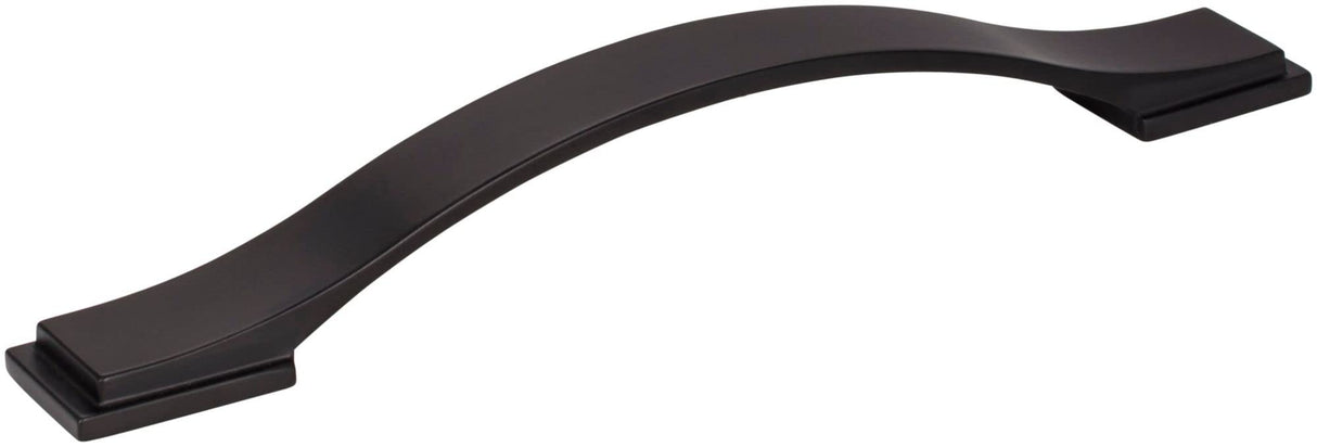 Jeffrey Alexander 80152-160MB 160 mm Center-to-Center Matte Black Strap Mirada Cabinet Pull
