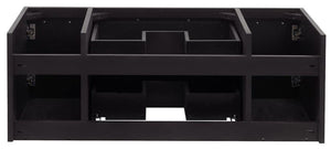 Fresca FCB6142ES-VSL Fresca Lucera 42" Espresso Wall Hung Vessel Sink Modern Bathroom Cabinet