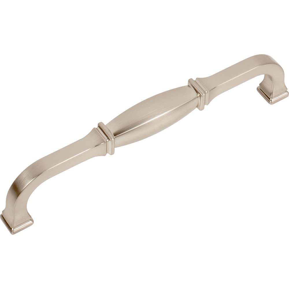 Jeffrey Alexander 278-160SN 160 mm Center-to-Center Satin Nickel Audrey Cabinet Pull