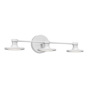 Alora VL418021WH ISSA 21" VANITY MATTE WHITE 120V TRIAC/ELV LED 3000K 90CRI 20W
