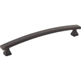 Elements 449-160SBZ 160 mm Center-to-Center Satin Bronze Square Hadly Cabinet Pull