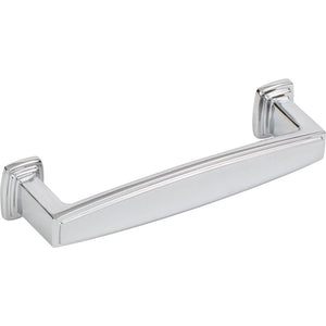 Jeffrey Alexander 171-96PC 96 mm Center-to-Center Polished Chrome Richard Cabinet Pull