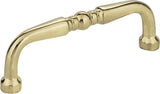 Elements Z259-3PB 3" Center-to-Center Polished Brass Madison Cabinet Pull