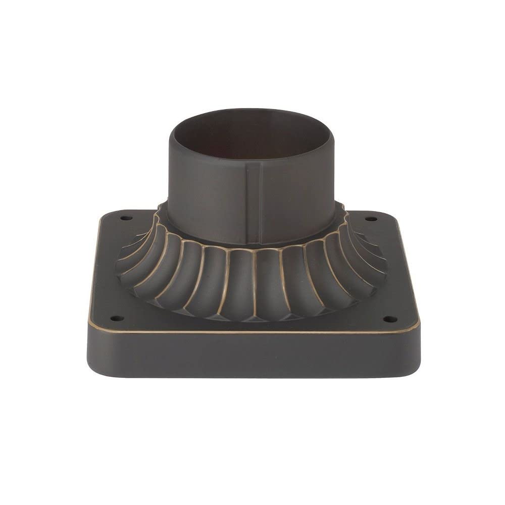 Capital Lighting 929902OZ Outdoor Pier Mount Flange Oiled Bronze