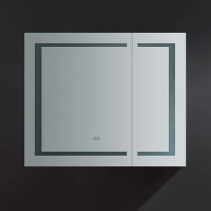 Fresca FMC023630 Fresca Spazio 36" Wide x 30" Tall Bathroom Medicine Cabinet w/ LED Lighting & Defogger