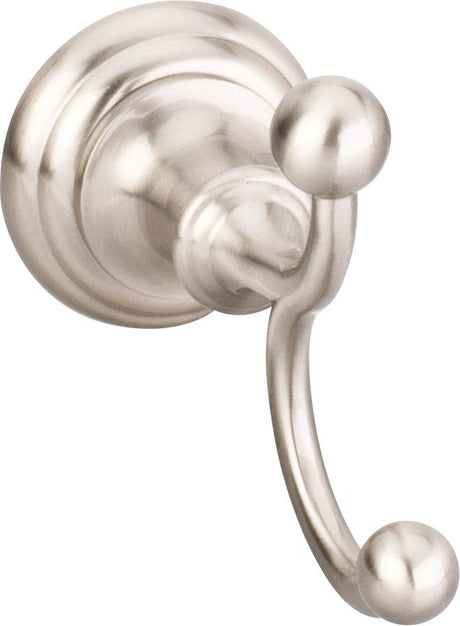 Elements BHE5-02SN-R Fairview Satin Nickel Double Robe Hook - Retail Packaged