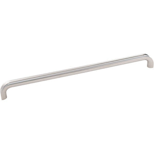 Jeffrey Alexander 667-305NI 305 mm Center-to-Center Polished Nickel Rae Cabinet Pull