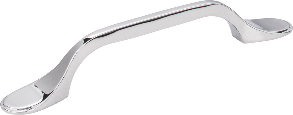 Elements 254-96PC 96 mm Center-to-Center Polished Chrome Kenner Cabinet Pull