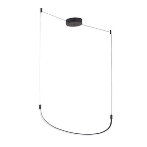 Kuzco LP89048-BK TALIS 48" LP BLACK  26W LED 90 3000K DC LED
