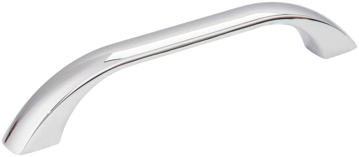 Jeffrey Alexander 4128PC 128 mm Center-to-Center Polished Chrome Square Sonoma Cabinet Pull