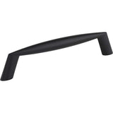 Elements 988-128MB 128 mm Center-to-Center Matte Black Zachary Cabinet Pull