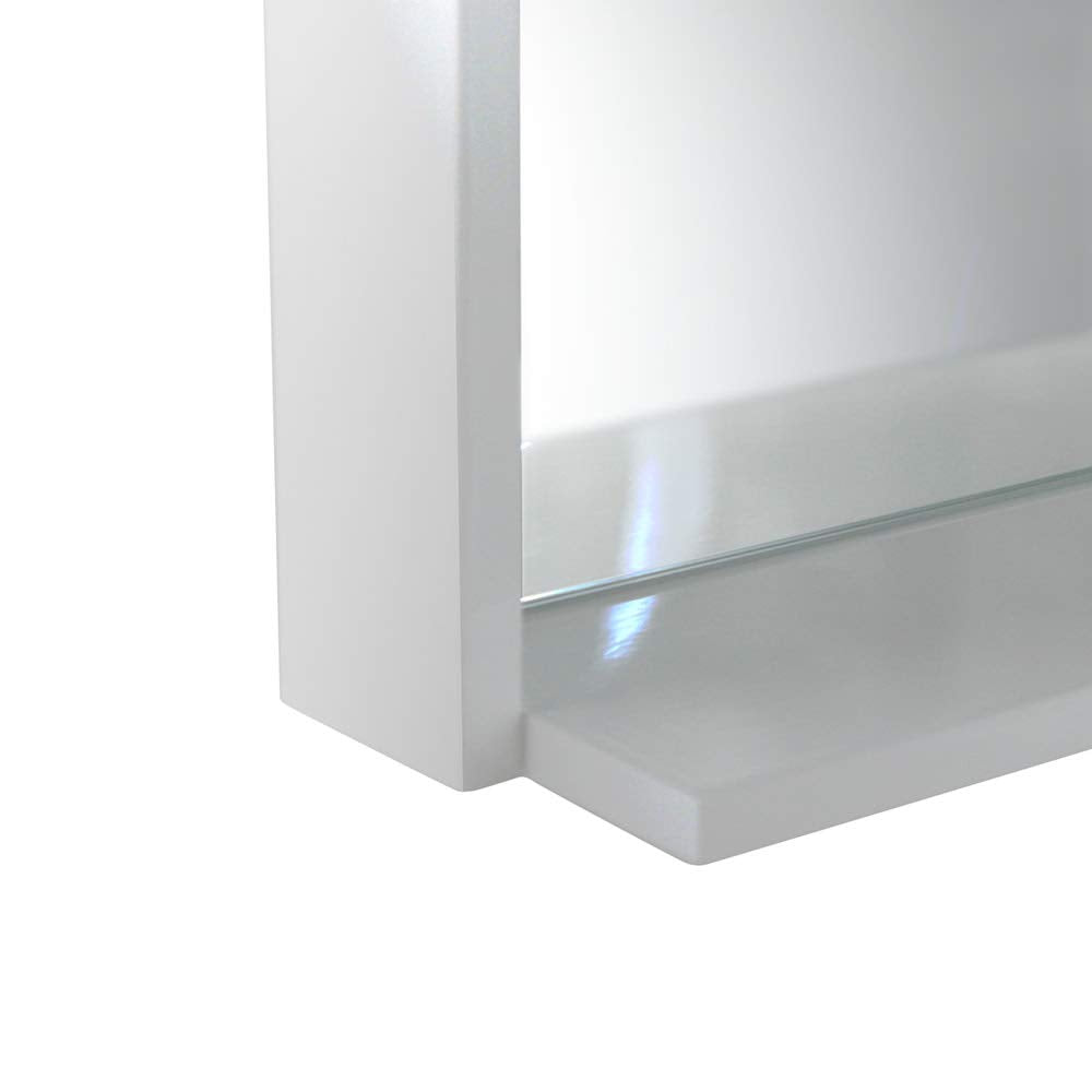 Fresca FMR8130WH Fresca Allier 30" white Mirror with Shelf