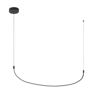 Kuzco LP89048-BK TALIS 48" LP BLACK  26W LED 90 3000K DC LED
