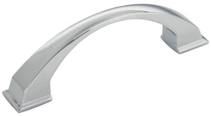 Jeffrey Alexander 944-96PC 96 mm Center-to-Center Polished Chrome Arched Roman Cabinet Pull