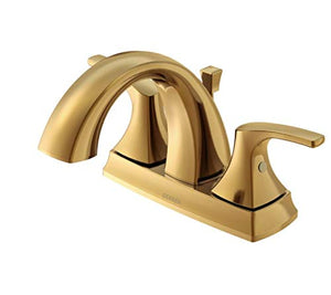 Gerber D307018BB Brushed Bronze Vaughn Two Handle Centerset Lavatory Faucet