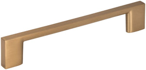 Jeffrey Alexander 635-128SBZ 128 mm Center-to-Center Satin Bronze Square Sutton Cabinet Bar Pull