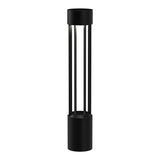 Kuzco EB41936-BK KNOX 36" EXTERIOR BOLLARD TEXTURED BLACK 120-277V TRIAC/ELV LED 3000K 80CRI 24W