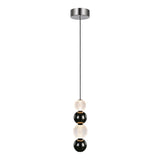 Alora PD321815PN ONYX 5" PENDANT POLISHED NICKEL 144" WIRE 120V TRIAC/ELV LED 3000K 90CRI 11W