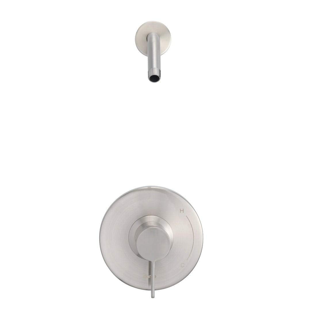 Gerber D520530LSBNTC Brushed Nickel Amalfi Shower-only Trim Kit, Without Showerhead
