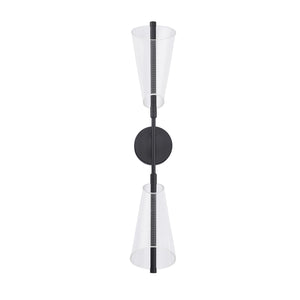 Kuzco WS62629-BK/LG MULBERRY 29" WS BLACK LIGHT GUIDE  31W LED 90 3000K DC LED