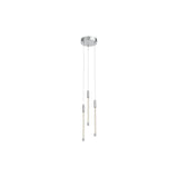 Kuzco MP75213-CH MOTIF 13" 3 HEAD MULTI-PENDANT CHROME 12W 120VAC WITH LED DRIVER 2700K 90CRI