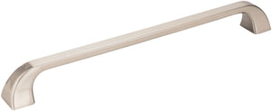 Jeffrey Alexander 972-224SN 224 mm Center-to-Center Satin Nickel Square Marlo Cabinet Pull