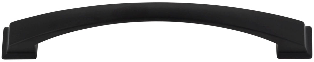 Jeffrey Alexander 944-160MB 160 mm Center-to-Center Matte Black Arched Roman Cabinet Pull