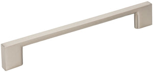 Jeffrey Alexander 635-160SN-10 10-Pack of the 160 mm Center-to-Center Satin Nickel Square Sutton Cabinet Bar Pull