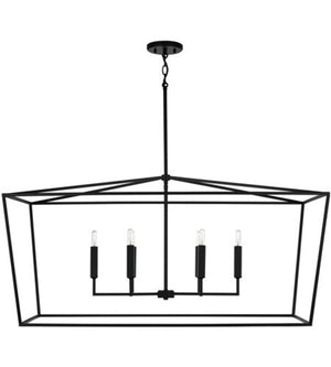 Capital Lighting 837661MB Thea 6 Light Island Matte Black